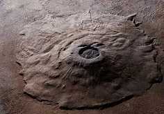 Olympus Mons - the largest volcano in the solar system